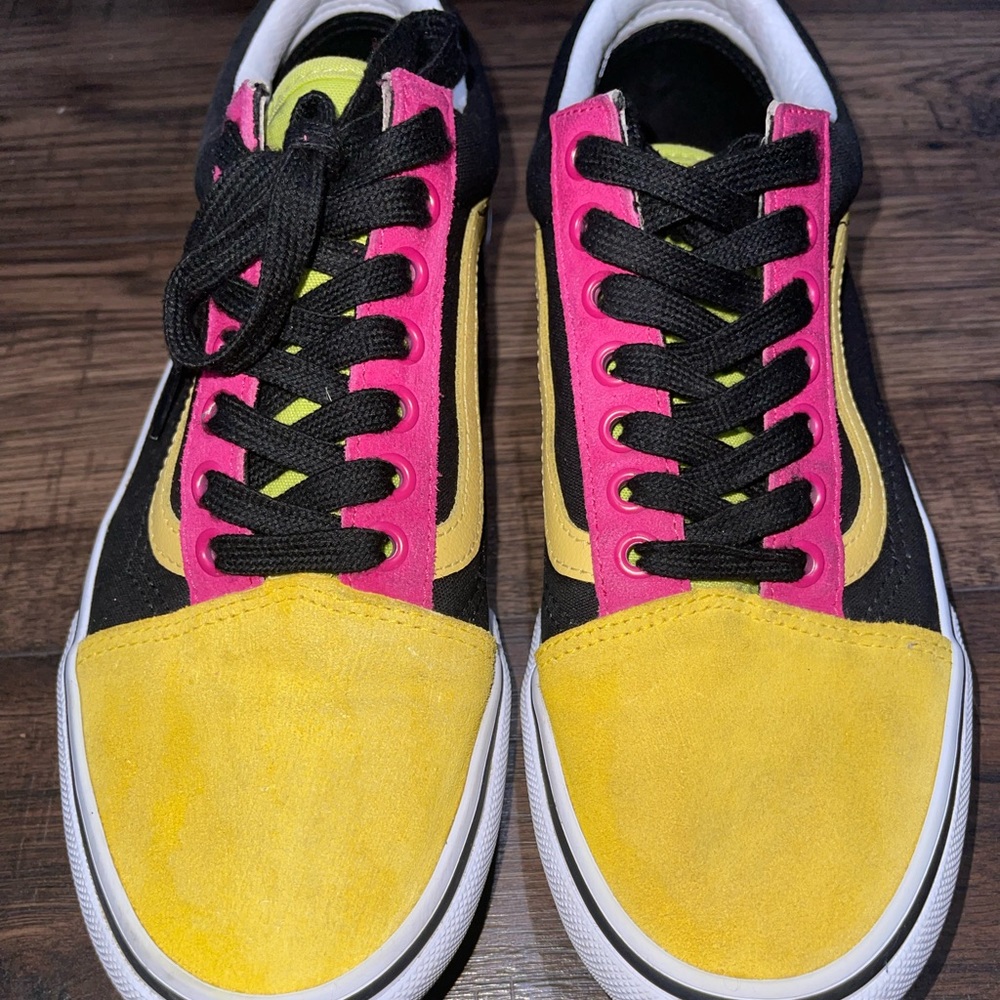 Colorful Platform Vans